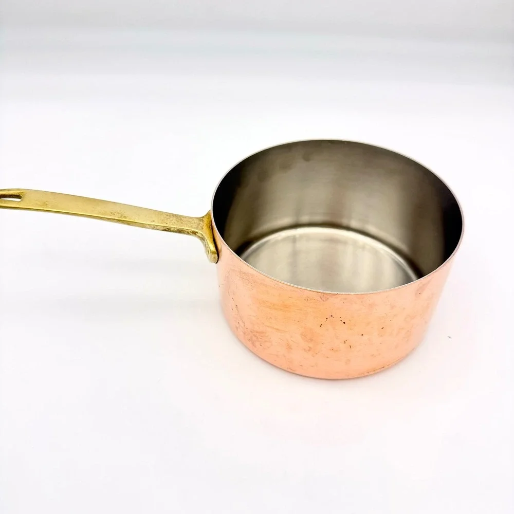 Paul Revere 1976 Limited Edition Copper Saucepan Pot With Lid Brass